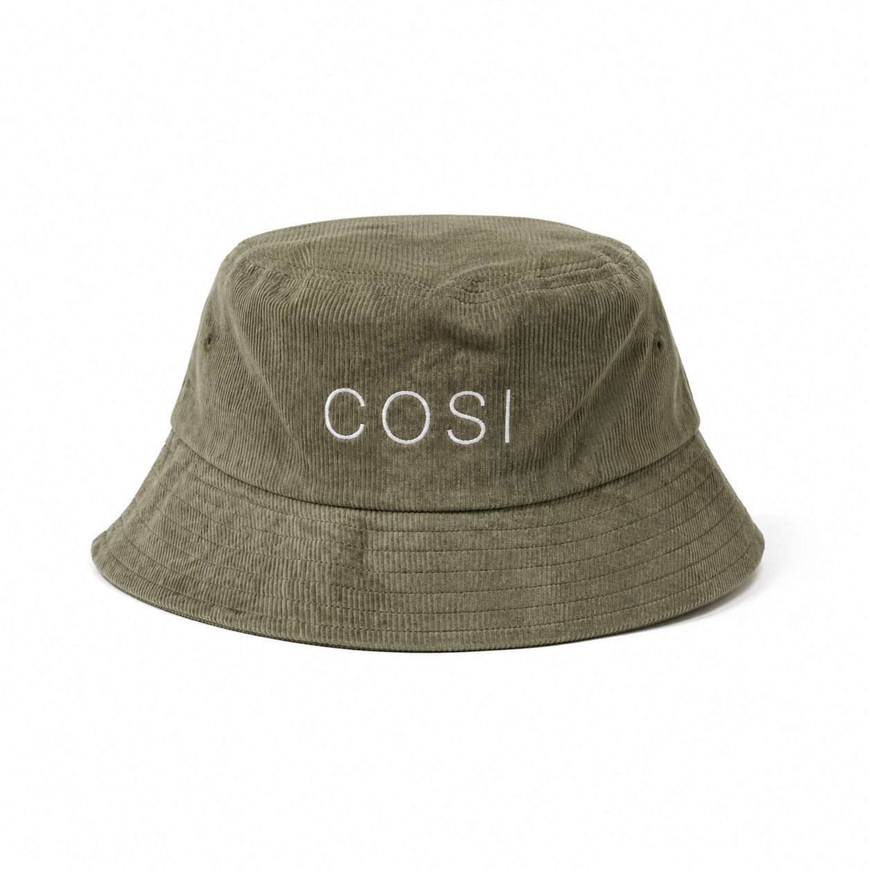THE OLIVE GREEN BUCKET HAT – COSI & co.