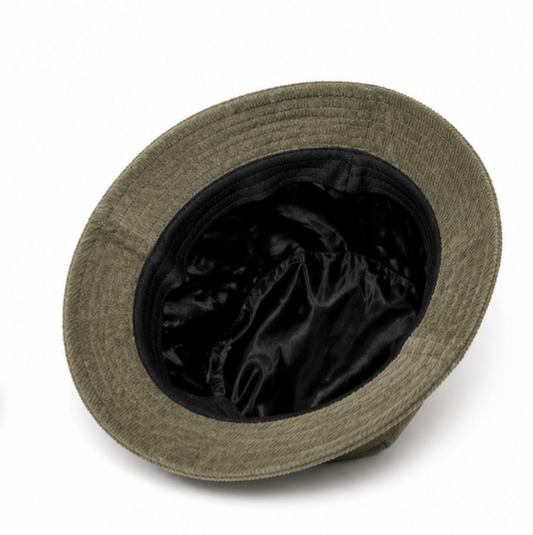 THE OLIVE GREEN BUCKET HAT - COSI & co.