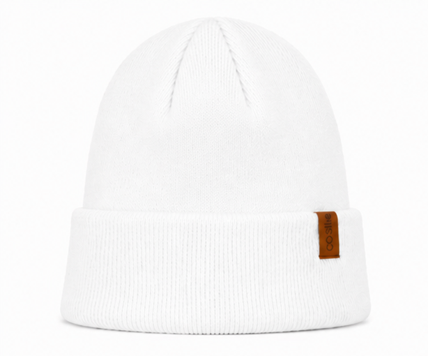 帽子 vallad io beanie white The Fit Beanie in White – COSI & co.