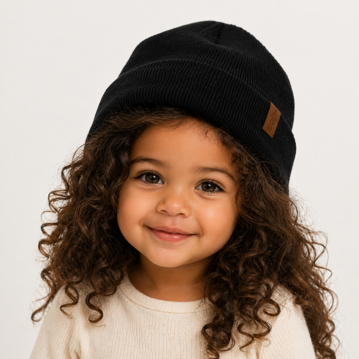 The KIDS FIT BEANIE IN BLACK - COSI & co.