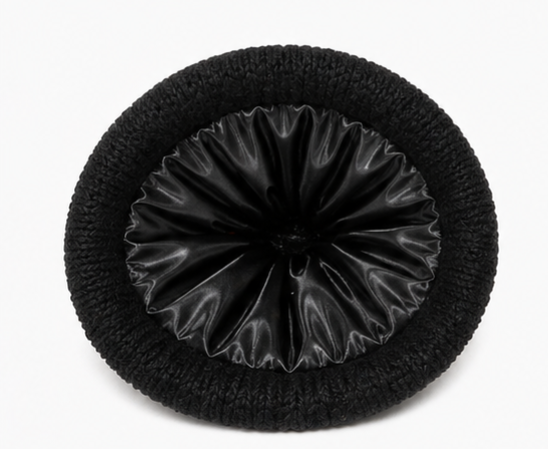 The Knit Pom in Black with Alternative Pom - COSI & co.