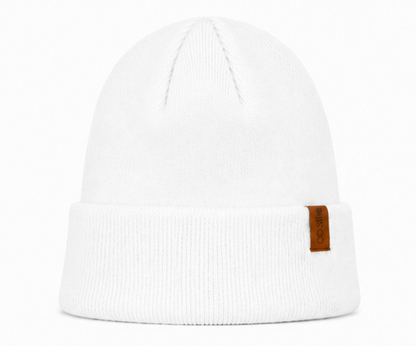 The Fit Beanie in White – COSI & co.