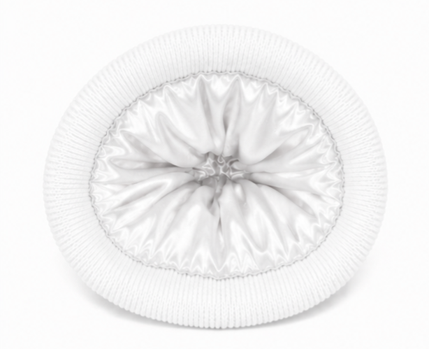 The Fit Beanie in White - COSI & co.