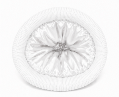 The Fit Beanie in White - COSI & co.