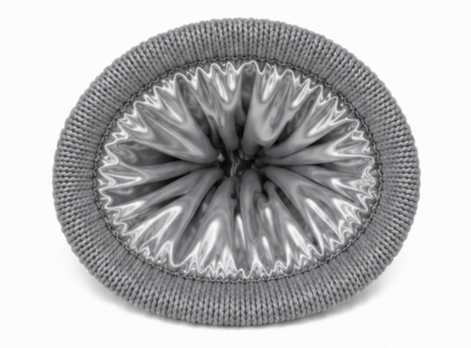 The Knit Pom in Grey - COSI & co.