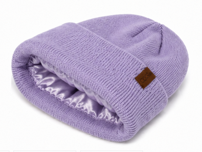 The Fit Beanie in Lavender - COSI & co.