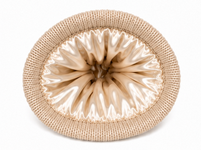 THE KNIT BEANIE IN CHAMPAGNE - COSI & co.