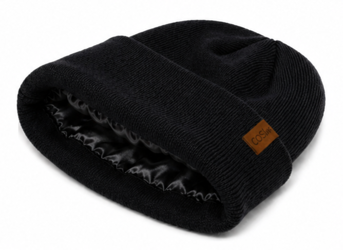 The KIDS FIT BEANIE IN BLACK - COSI & co.