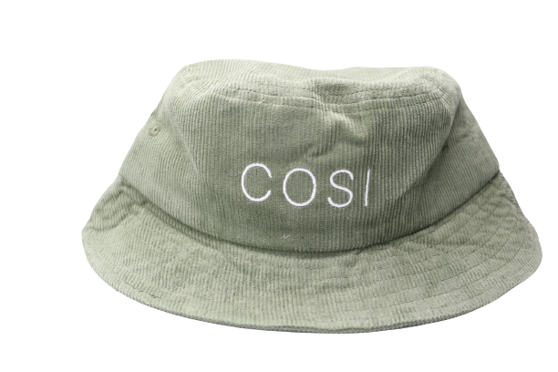 THE OLIVE GREEN BUCKET HAT - COSI & co.