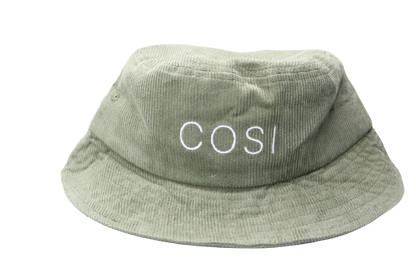 THE OLIVE GREEN BUCKET HAT - COSI & co.