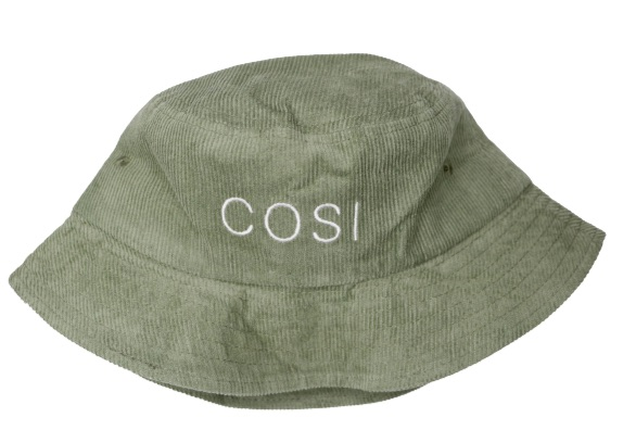THE OLIVE GREEN BUCKET HAT - COSI & co.