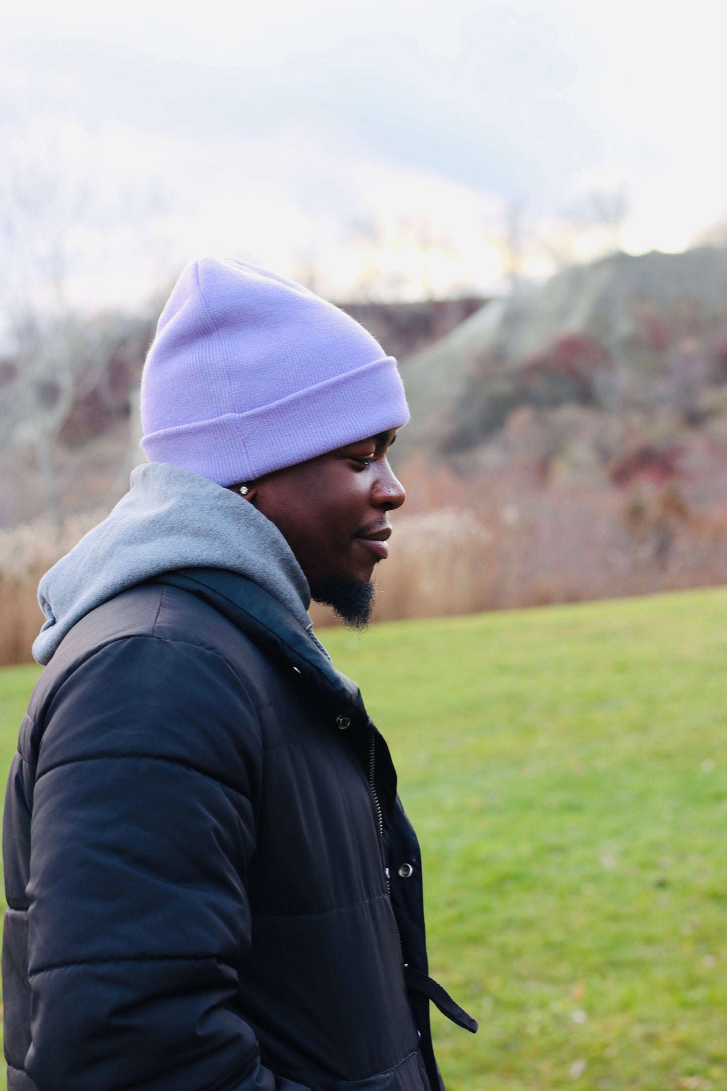 The Fit Beanie in Lavender - COSI & co.