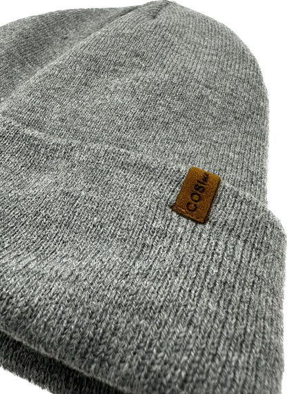 THE FIT BEANIE IN SALT & PEPPER - COSI & co.