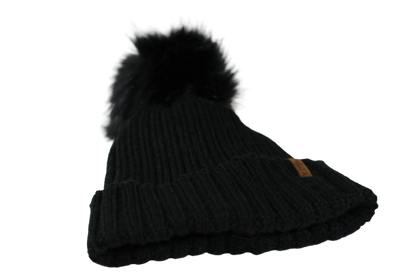 The Knit Pom in Black - COSI & co.